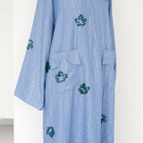 Sora Denim Dress Ruffle Light Blue