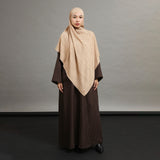 Fara Abaya Dress Mahogany