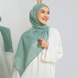 Mima Shawl Green Tosca