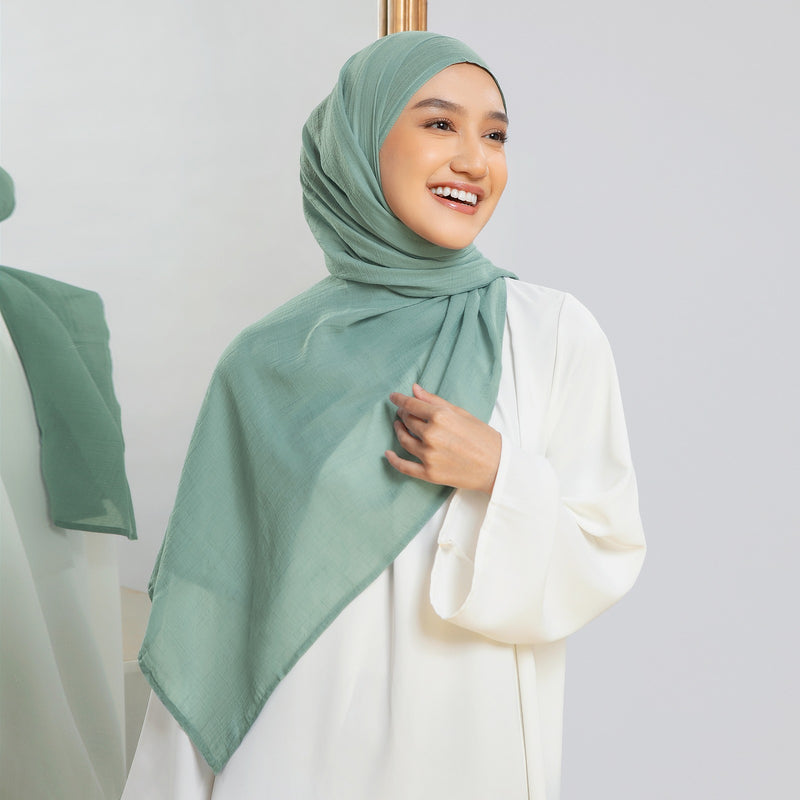 Mima Shawl Green Tosca