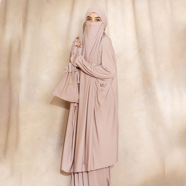 Shameera Prayer Set Series 2 in Tea Rose (Lozy x Hamidah)