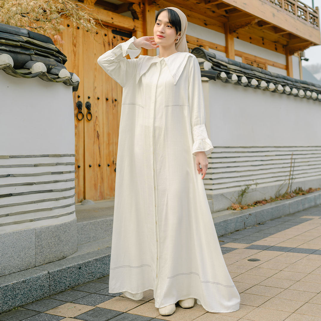 Harumi Dress Broken White