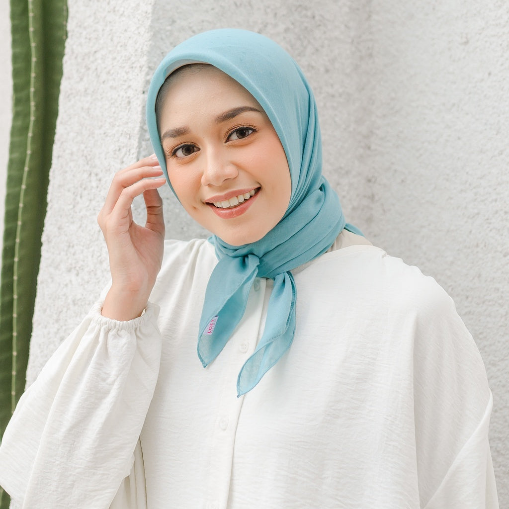 Mima Square ( Hijab Segiempat Katun )