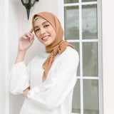 Mima Square (Hijab Segiempat Segi empat Bahan Katun)