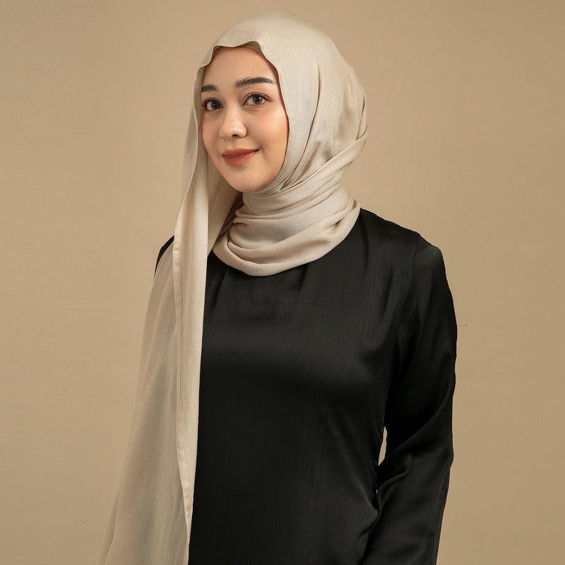 Pashmina Viscose Nour Shawl  Lozy x Lesti Almond New