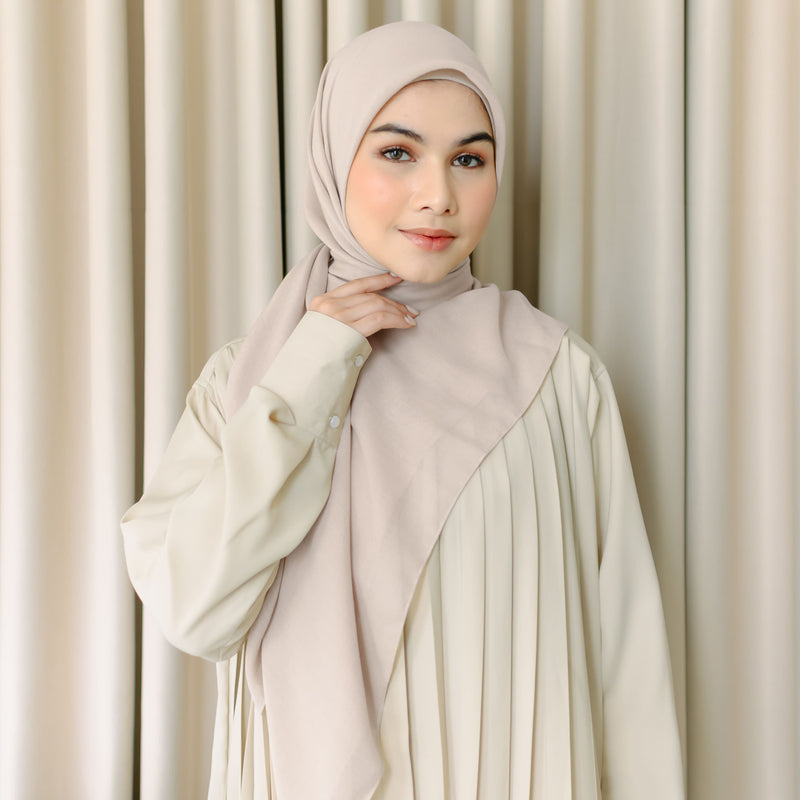 Mima Square Syari (Hijab Segiempat Syari) Almond