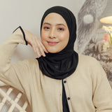 Bawal Shawl (Pashmina Ceruti Babydoll) Black