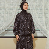 Floure Embroidery Set Noir Black S-M Series 4