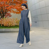 Jeane Denim Jumpsuit Blue Indigo