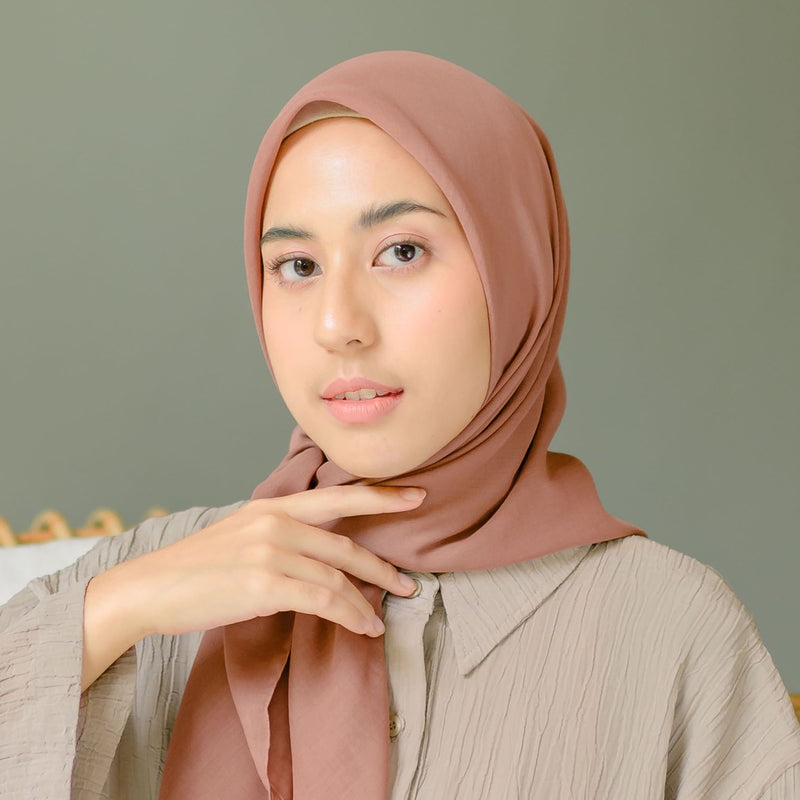 Mara Plain Paris (Hijab Paris Polos Segiempat)