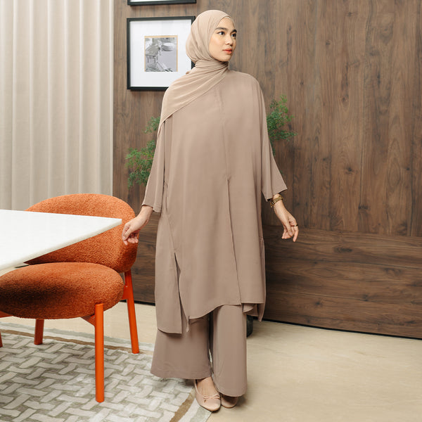 Hanifa Tunik Set Cappuccino