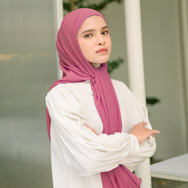 Bawal Inner Oval Dark Pink Plum