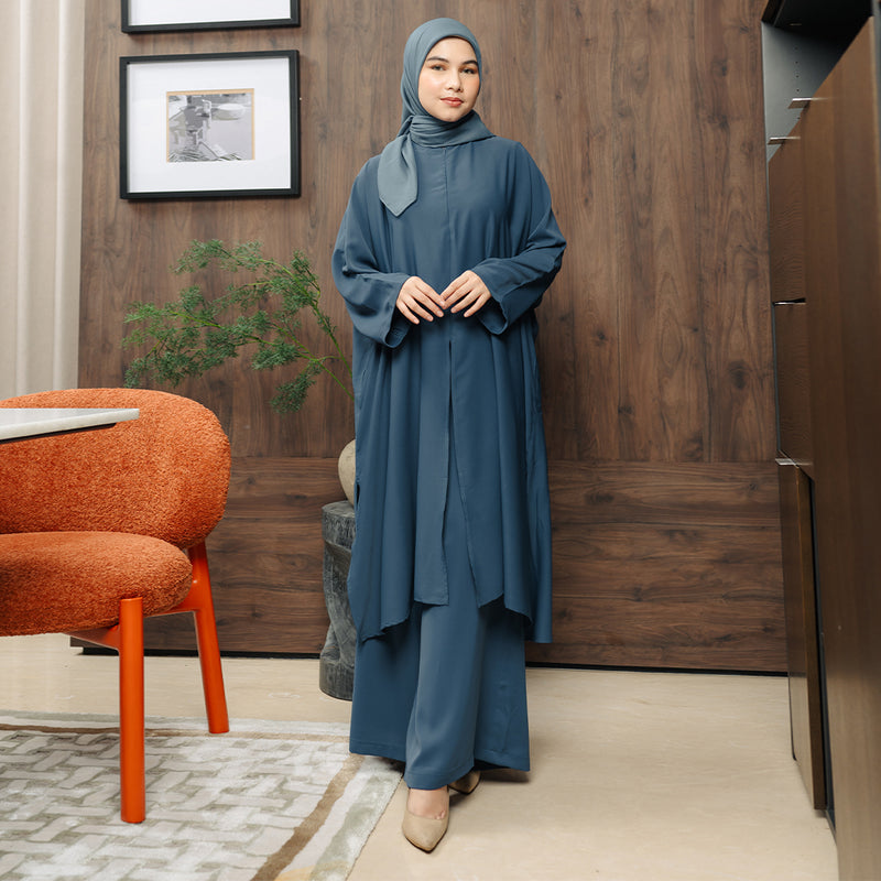 Hanifa Tunik Set Denim