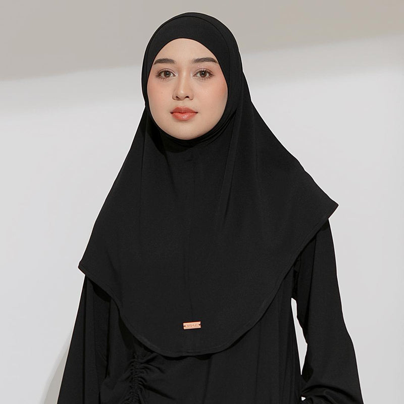 Nuna Instan Hijab Sport Black
