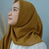 Mima Square (Hijab Segiempat Segi empat Bahan Katun)