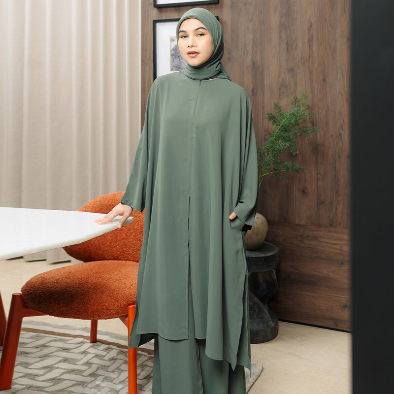 Hanifa Tunik Set Emerald