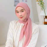 Mima Square (Hijab Segiempat Segi empat Bahan Katun)