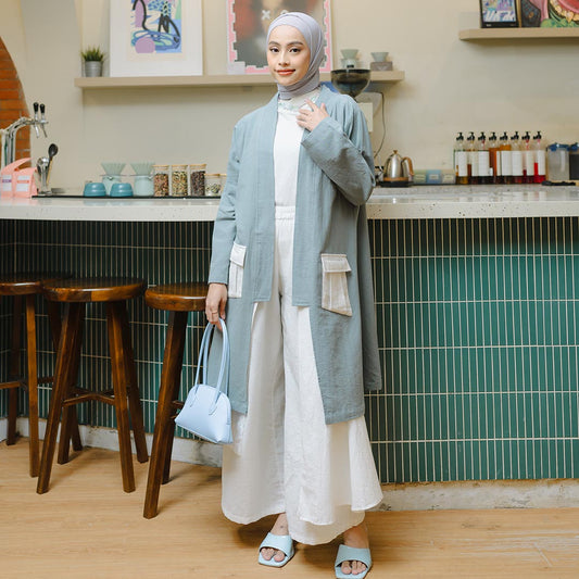 Narumi Outer Blue Pastel