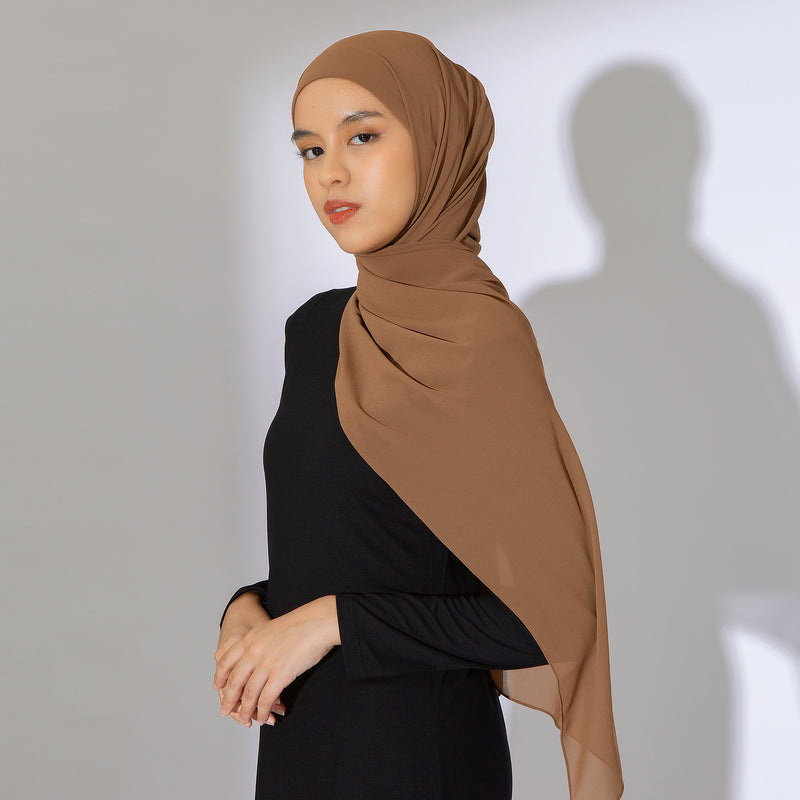 Araa Shawl Hazelnut