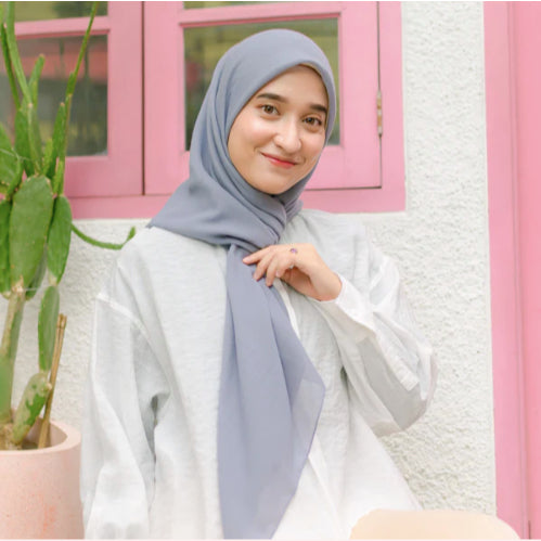 Mima Square ( Hijab Segiempat Katun )