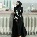 Faaza Abaya Set (Gamis Abaya Outer Syari Umroh Haji)