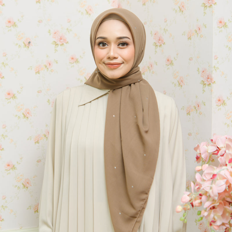 Viona Paris Swarovski (Hijab Paris Segiempat Swarovski)