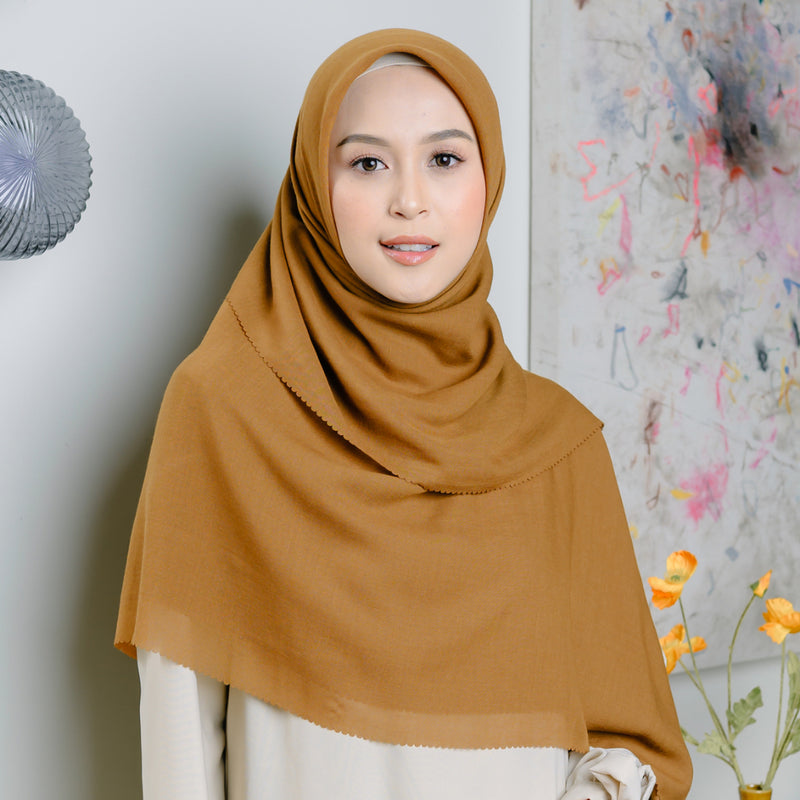 Mima Syari Lasercut (Hijab Segiempat Syari Lasercut)