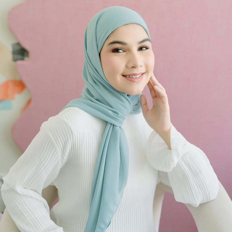 Araa Square (Hijab Segiempat Melayu Tali Instan)