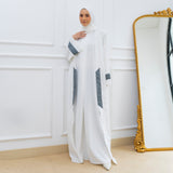 Faaza Abaya Set (Gamis Abaya Outer Syari Umroh Haji)