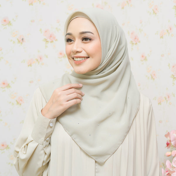 Viona Paris Swarovski (Hijab Paris Segiempat Swarovski)