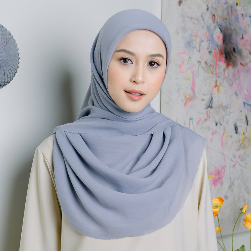 Mima Syari Lasercut (Hijab Segiempat Syari Lasercut)