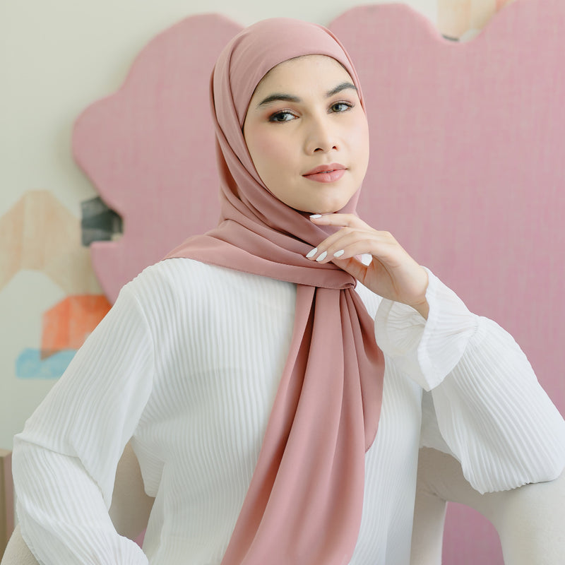 Araa Square (Hijab Segiempat Melayu Tali Instan)