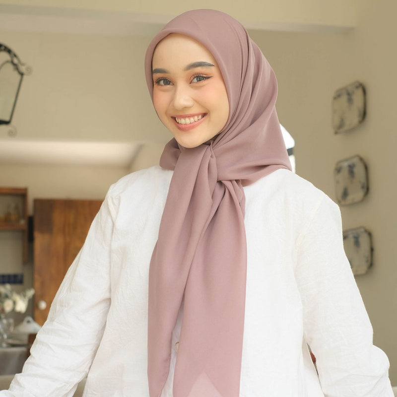 Polly Cotton (Hijab Polos Segiempat Polly Cotton)