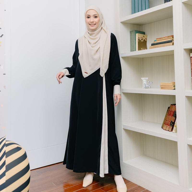 Saraya Abaya Dress (Gamis Polos Abaya Umroh & Haji)