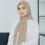 Polly Cotton (Hijab Polos Segiempat Polly Cotton)