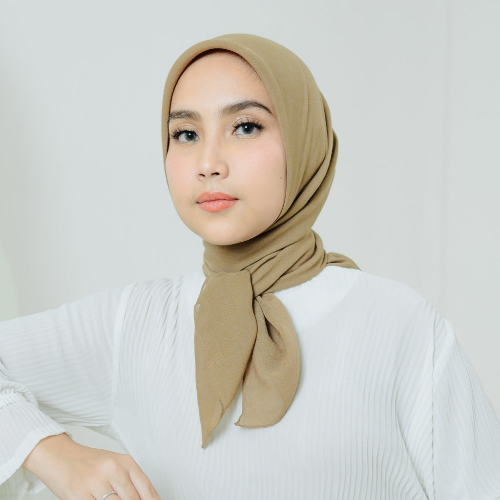 Mima Square ( Hijab Segiempat Katun )