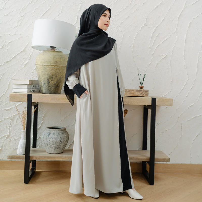 Saraya Abaya Dress (Gamis Polos Abaya Umroh & Haji)