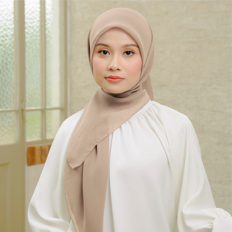 Polly Cotton (Hijab Polos Segiempat Polly Cotton)