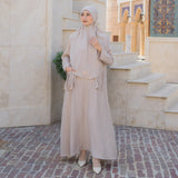 Habiba Abaya Set (Abaya Set Kerudung Umroh & Haji)