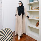 Saraya Abaya Dress (Gamis Polos Abaya Umroh & Haji)