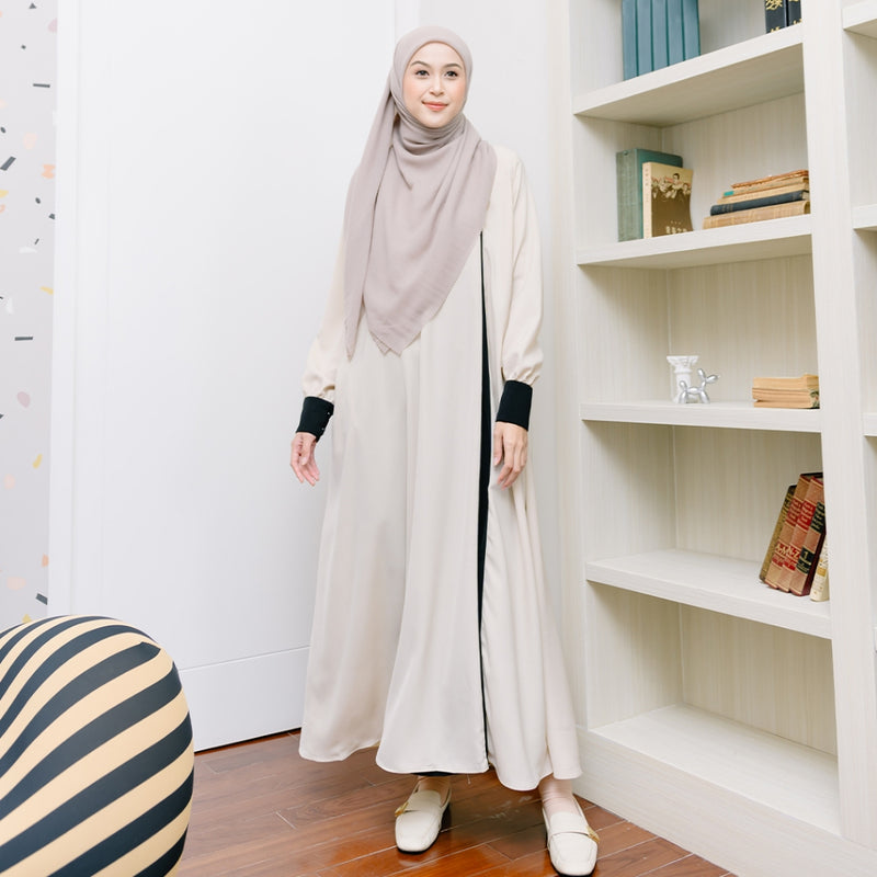 Saraya Abaya Dress (Gamis Polos Abaya Umroh & Haji)