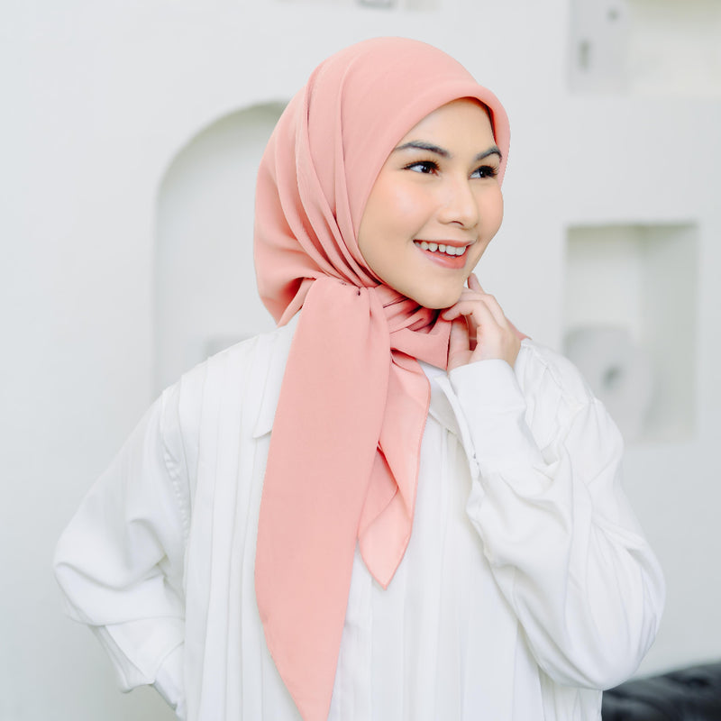 Polly Cotton ( Hijab Segiempat Polly Cotton)