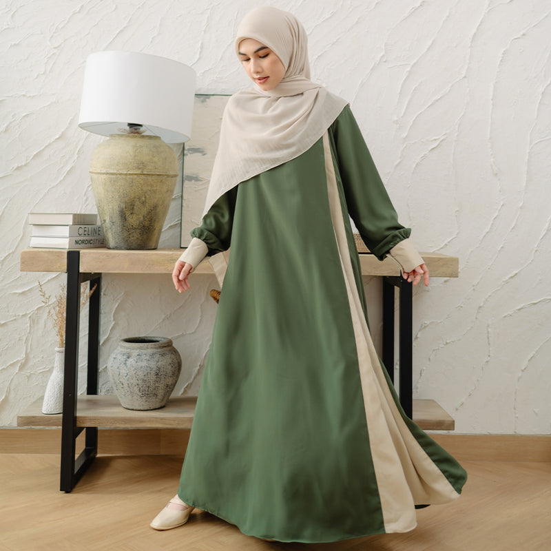 Saraya Abaya Dress (Gamis Polos Abaya Umroh & Haji)