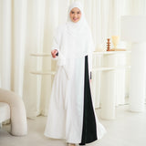 Saraya Abaya Dress (Gamis Polos Abaya Umroh & Haji)