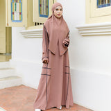 Haniya Abaya Set (Gamis Umroh Haji Abaya Set Kerudung)