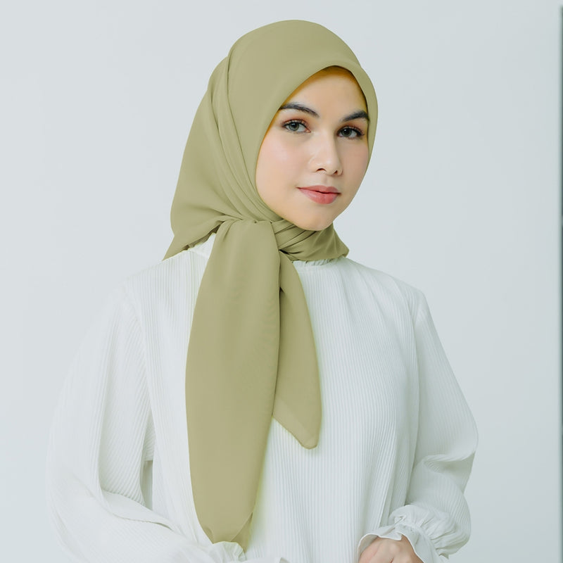 Polly Cotton (Hijab Polos Segiempat Polly Cotton)