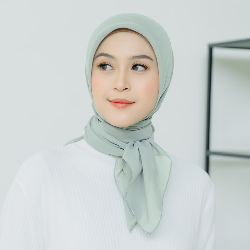 Polly Cotton (Hijab Polos Segiempat Polly Cotton)