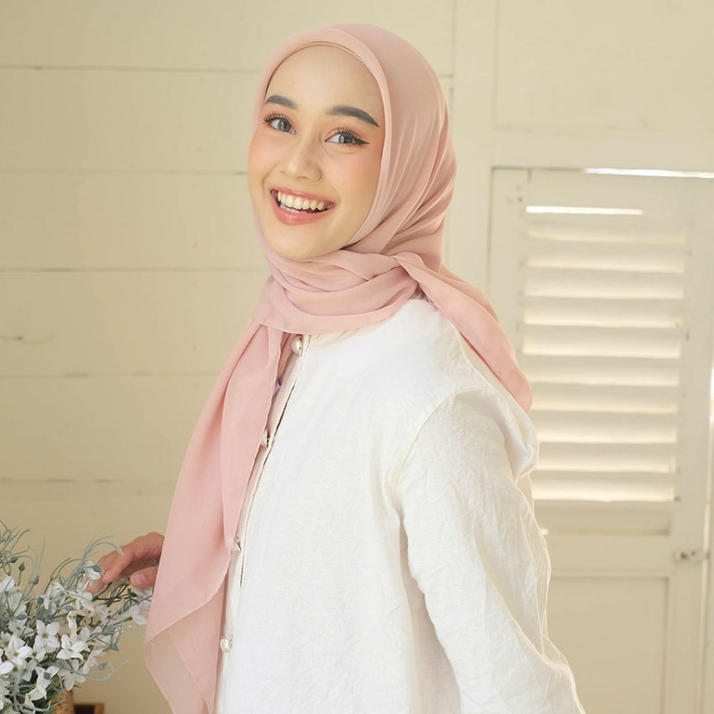 Polly Cotton (Hijab Polos Segiempat Polly Cotton)