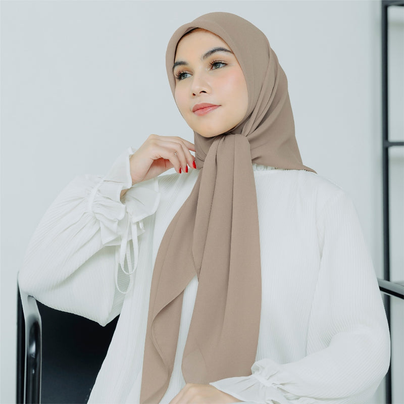 Polly Cotton (Hijab Polos Segiempat Polly Cotton)