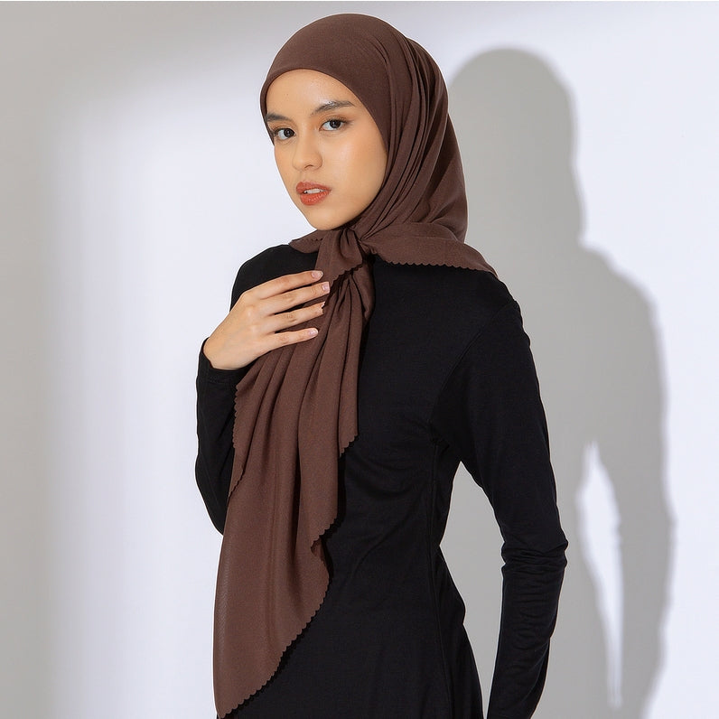 Haraa Voal Lasercut (Hijab Segiempat Lasercut)